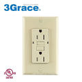 Duplex Smart Auto Test GFCI Wall Socket Outlet